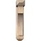 Ekena Millwork Westlake Arts and Crafts Smooth Bracket w/ Offset Brace, Douglas Fir, 5 1/2"W x 20"D x 28"H BKT0604X20X28WTL03SDF - alternate 3